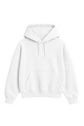 Biała bluza ze sznurkami 280GSM